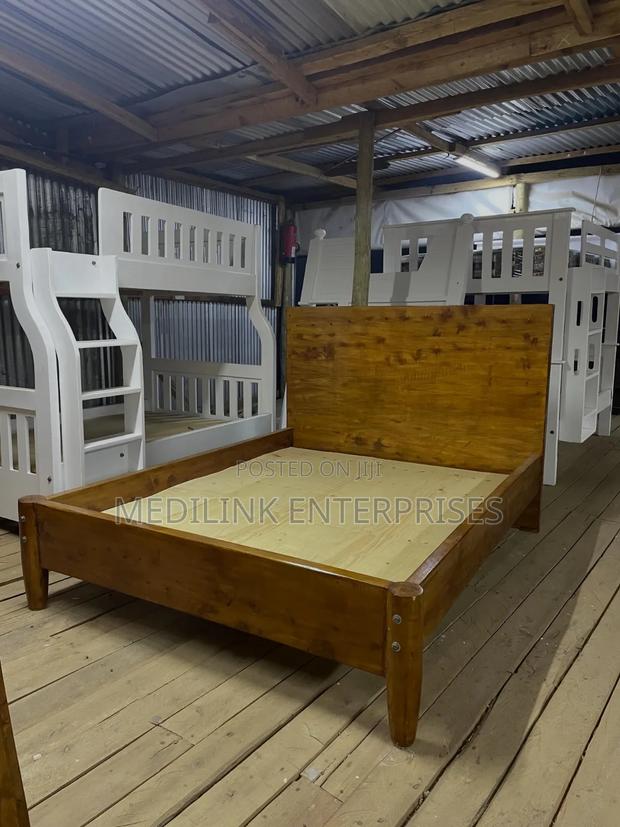 Eswat Solid Wooden King Size 6*6 Boxbed - thumbnail 2