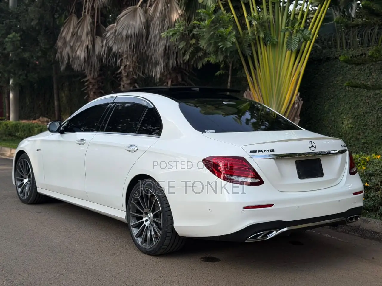 Mercedes-Benz E43 AMG 3.0 AWD 2018 White