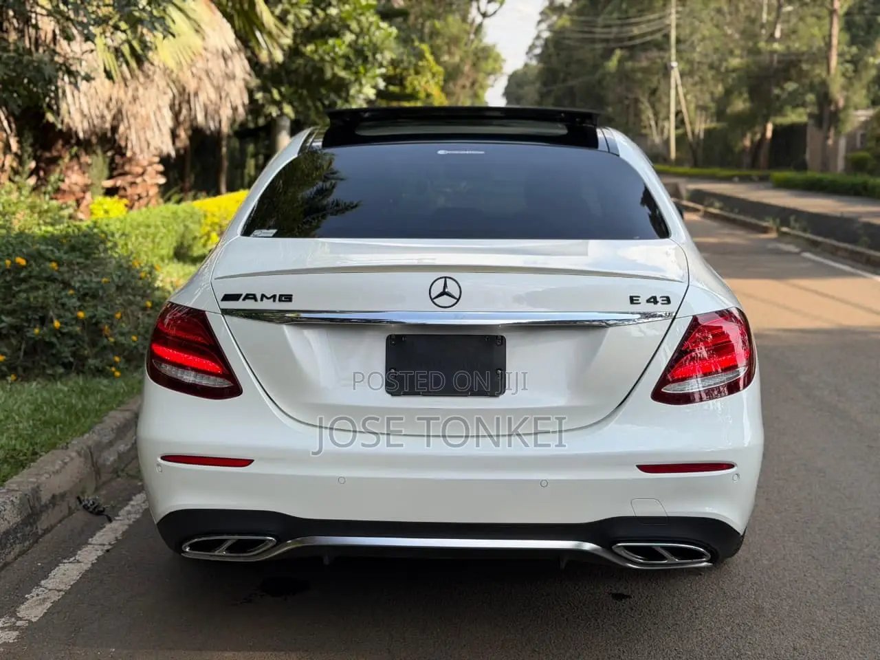 Mercedes-Benz E43 AMG 3.0 AWD 2018 White