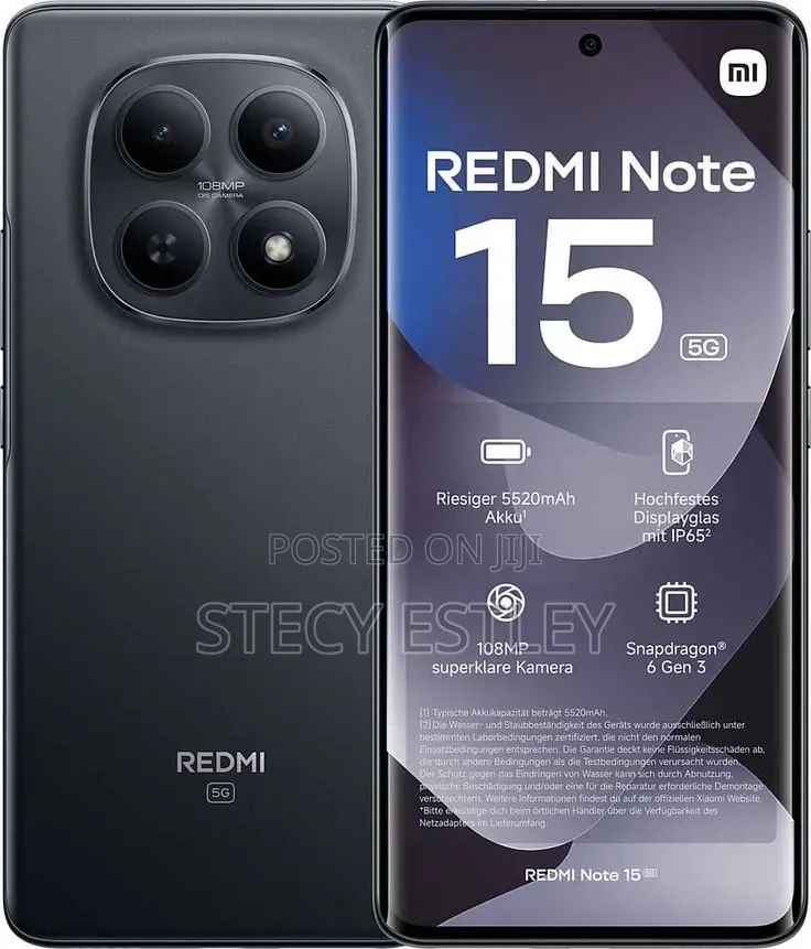 New Xiaomi Redmi Note 15 128 GB