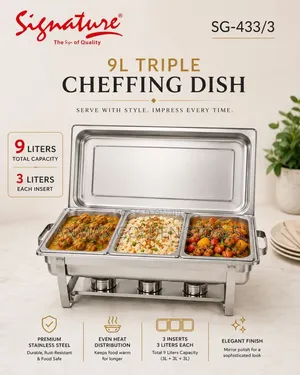 9 LTR Single Chafing Dishes Sg-433/1