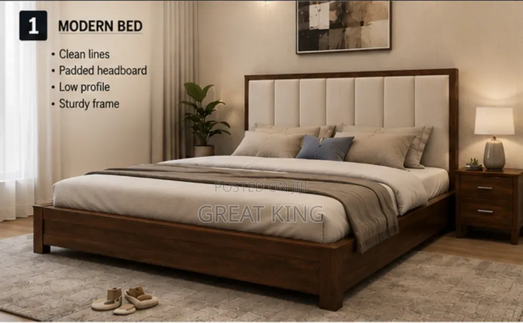 6*6 Bed. Global Furnitures