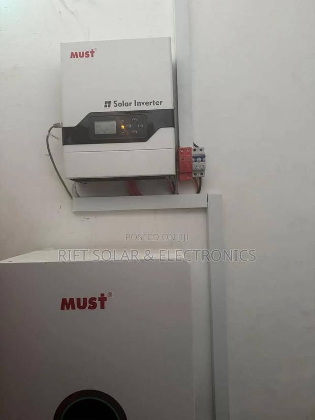 Must 200Ah - 5.12 kWh - 24v Lithium Ion Solar Battery 6000 Cycle - thumbnail 3