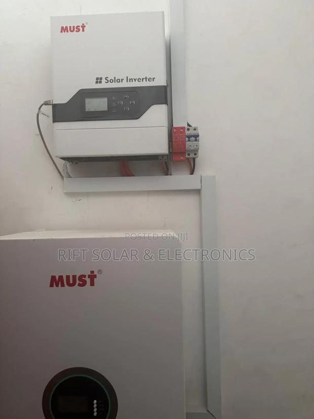 Must 200Ah - 5.12 kWh - 24v Lithium Ion Solar Battery 6000 Cycle - thumbnail 4
