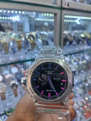 Durable! G-Shock Casio Watch. Stainless Steel. Analog/Digital Display.