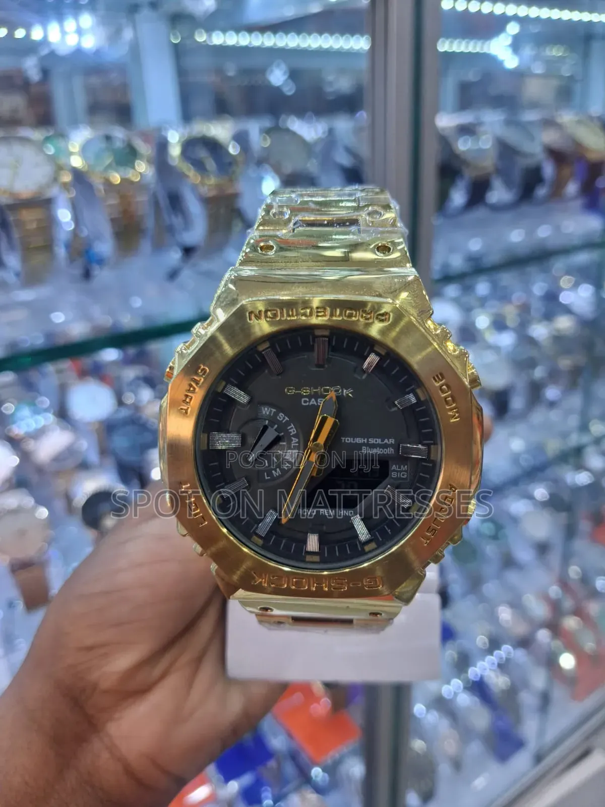 Durable! G-Shock Casio Watch. Stainless Steel. Analog/Digital Display.