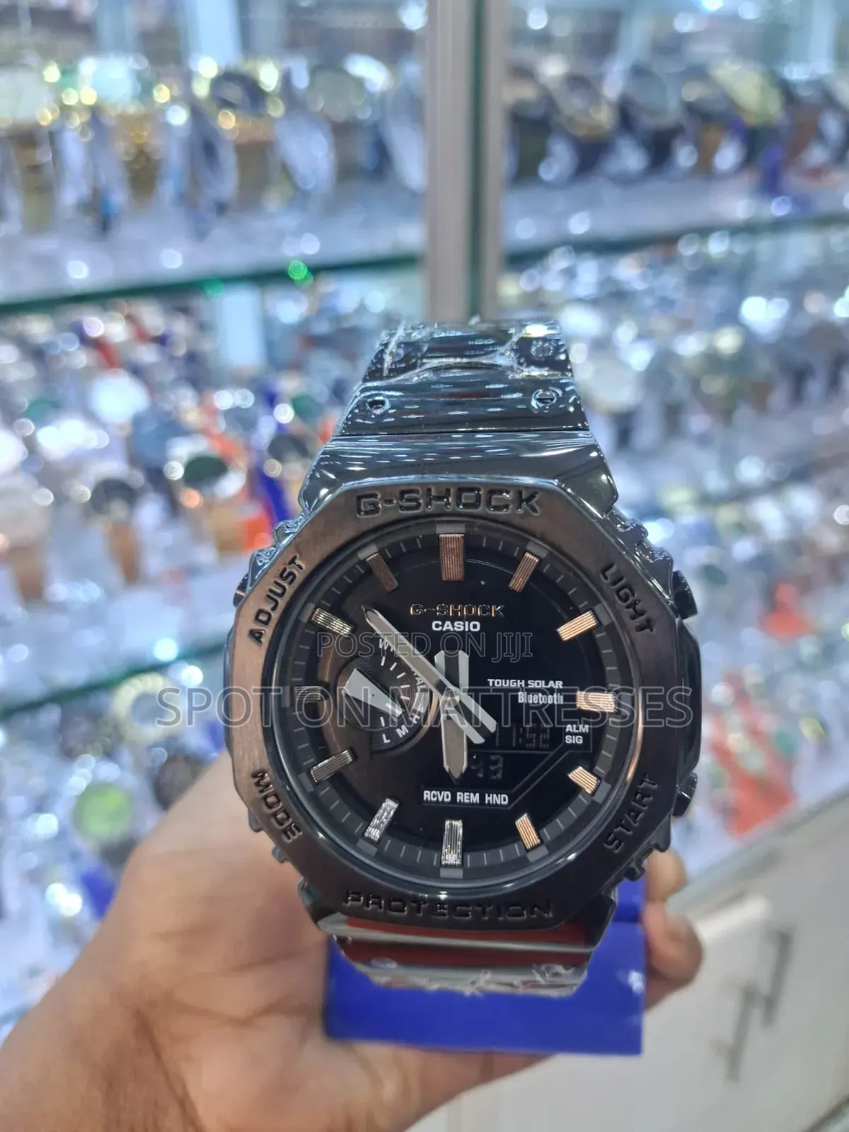 Durable! G-Shock Casio Watch. Stainless Steel. Analog/Digital Display.