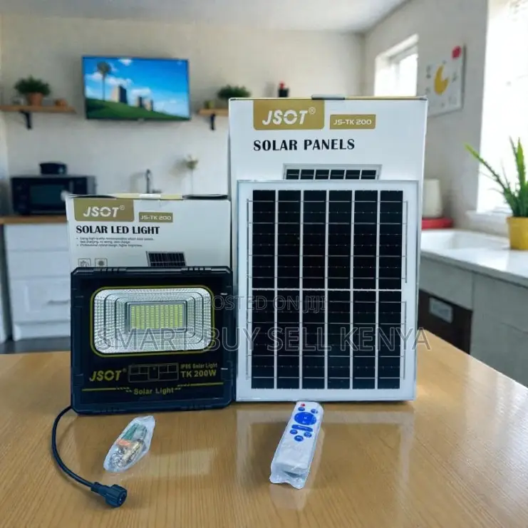 High Brightness 200W Watts Outdoor Security LED Solar Flood Light