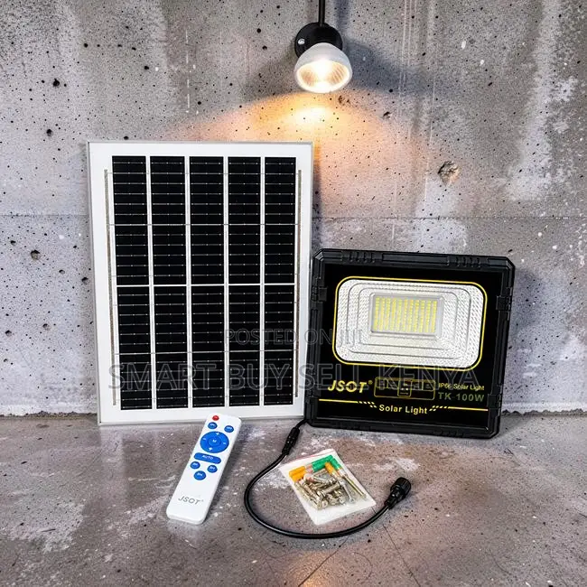 Premium Quality 100W Watts Outdoor Security Led Solar Flood Light