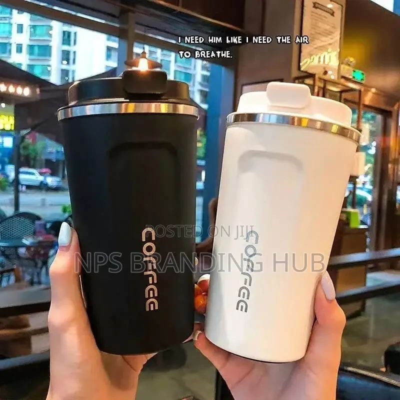 Digital Stainless Steel Coffee Mug (Tet