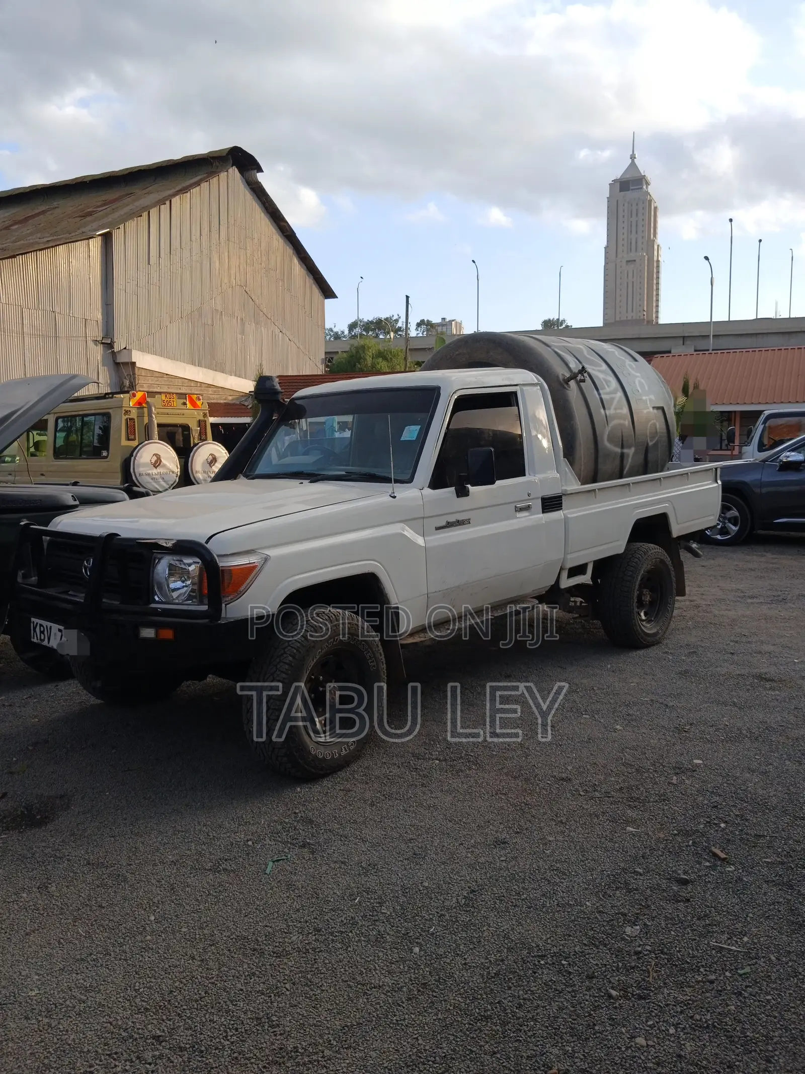Toyota Land Cruiser 79 Series 2007 White