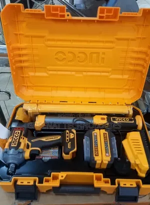 INGCO 20V 2-in-1 Combo Set Impact Wrench + Work Lamp