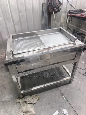 Shinny Stainless Steel Gas Griddle 1m by 2fits