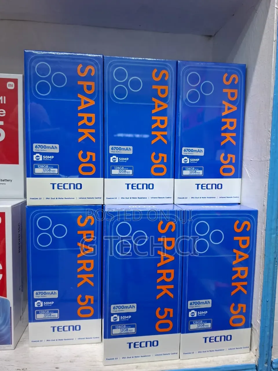 New Tecno Spark 50 128 GB