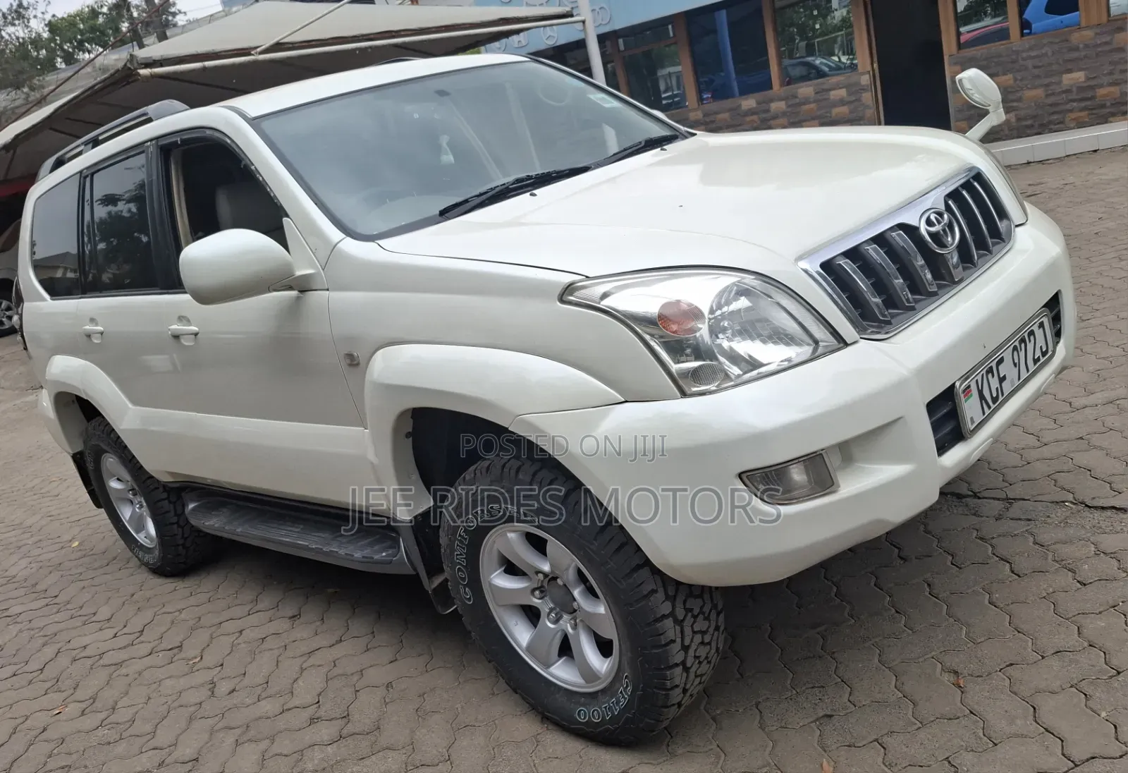 Toyota Land Cruiser Prado 2008 White