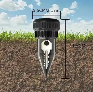 Realistic Waterproof Outdoor Sprinkler Like Key Hider
