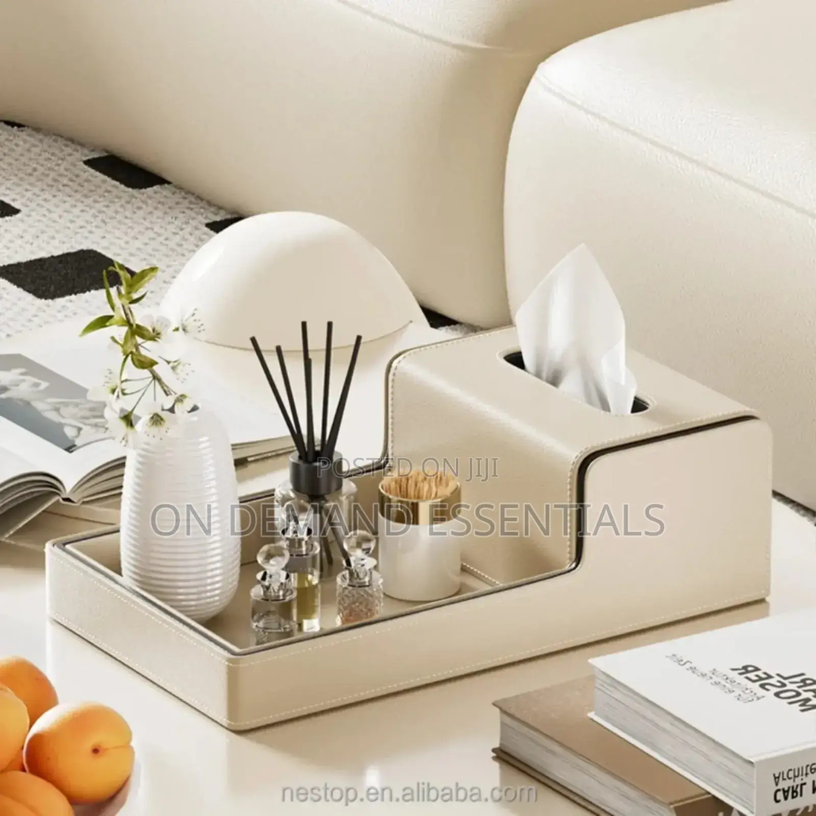 Leather Tissue Box