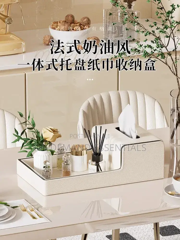 Leather Tissue Box