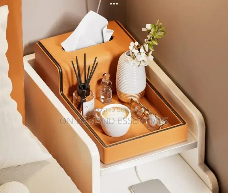 Leather Tissue Box