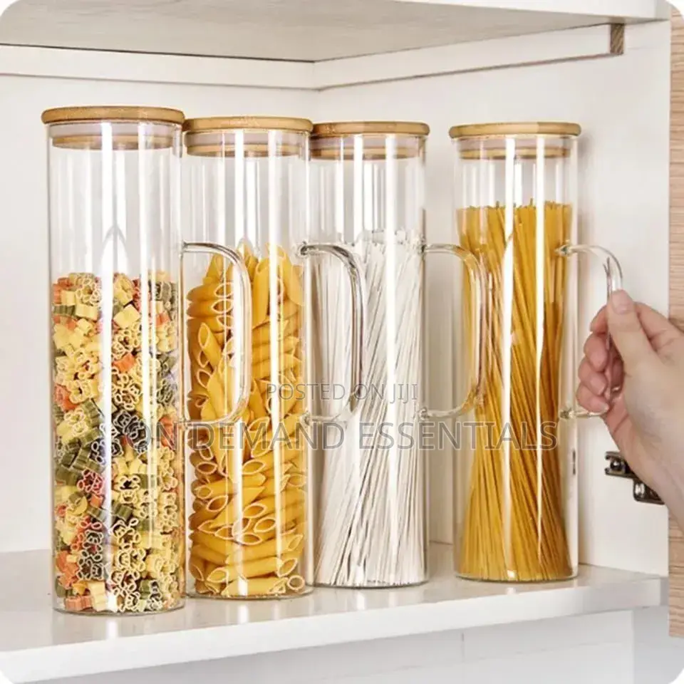 High Borosilicate Glass Sealed Jar Food Storage