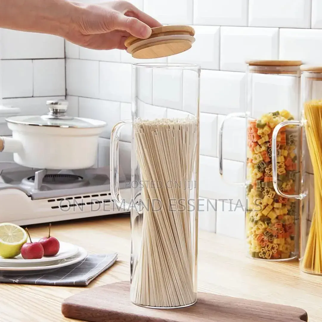 High Borosilicate Glass Sealed Jar Food Storage