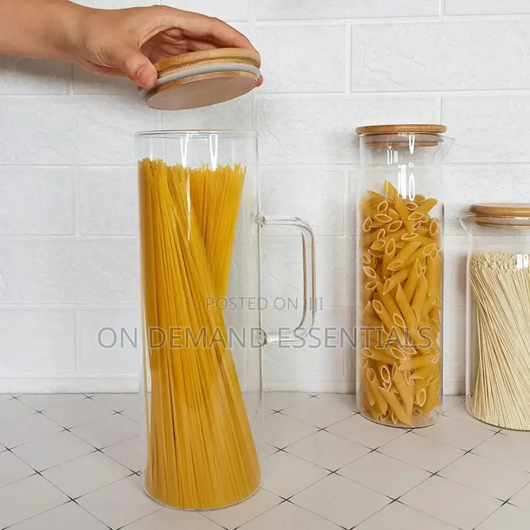 High Borosilicate Glass Sealed Jar Food Storage