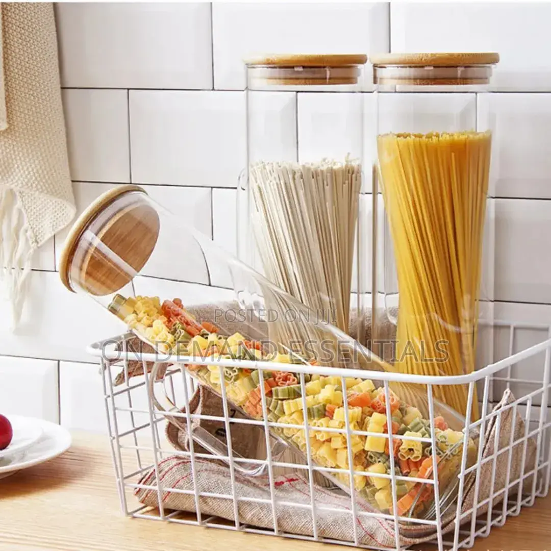 High Borosilicate Glass Sealed Jar Food Storage