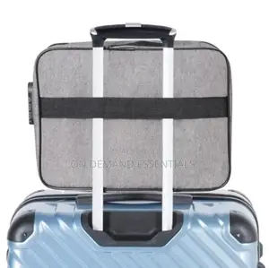 Document Storage Bag With Lock Has 3 Layers