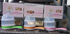 Multifunction Double Egg Boiler With Pan