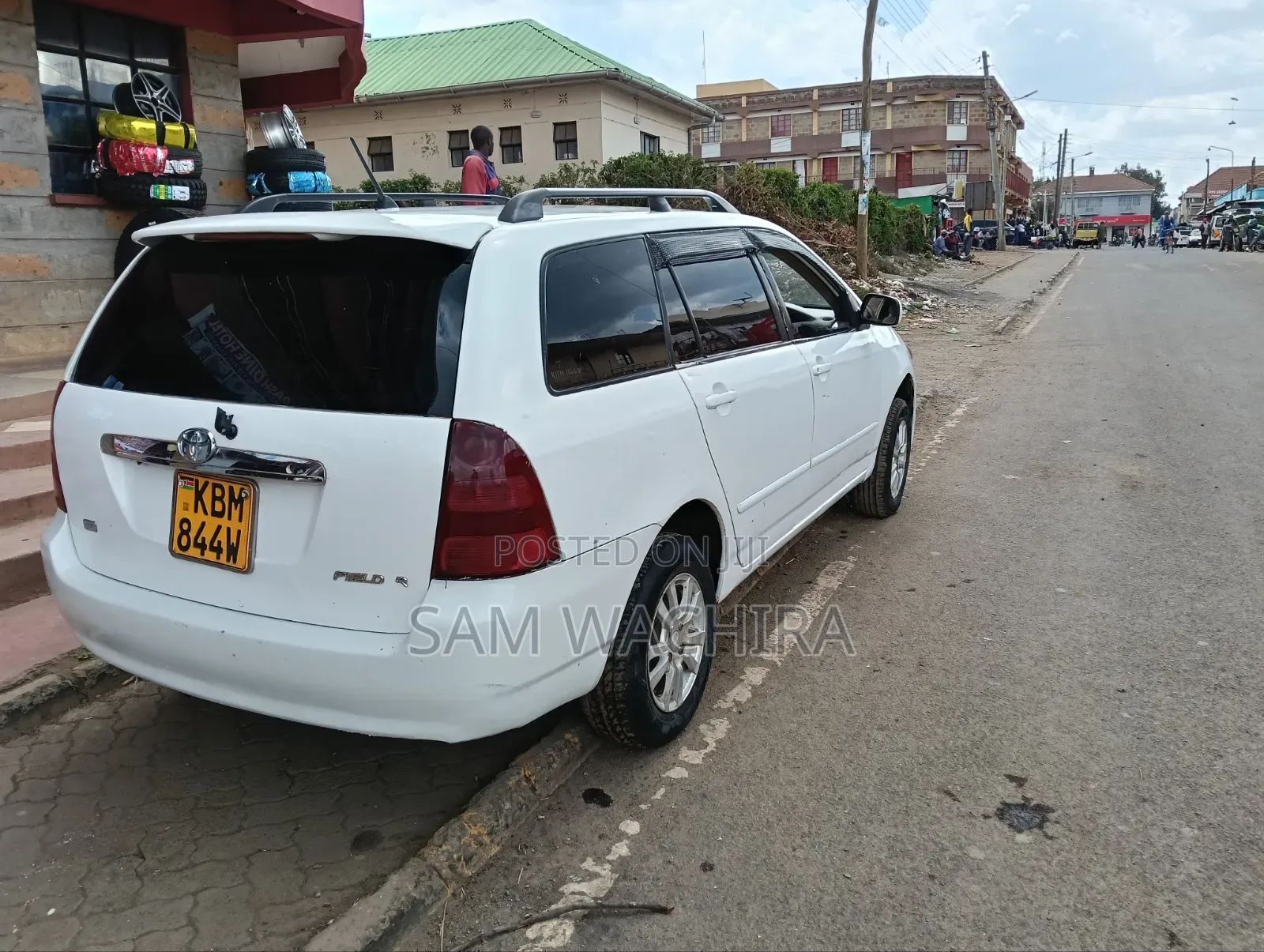 Toyota Corolla Fielder 2004 White