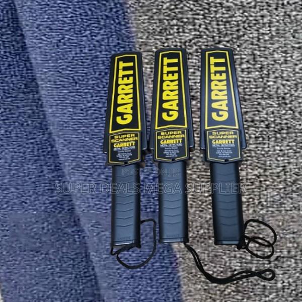 Garrett Super Scanner Handheld Metal Detector With Alarm Sound