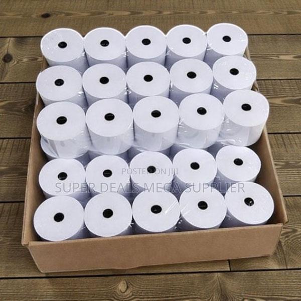High Density Paper 50 Pieces 80mm by 80mm by 13mm Thermal Paper Rolls