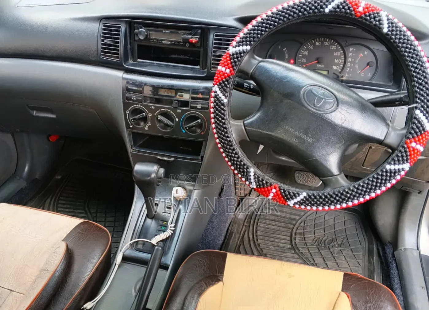 Toyota Corolla Fielder 2002 Silver