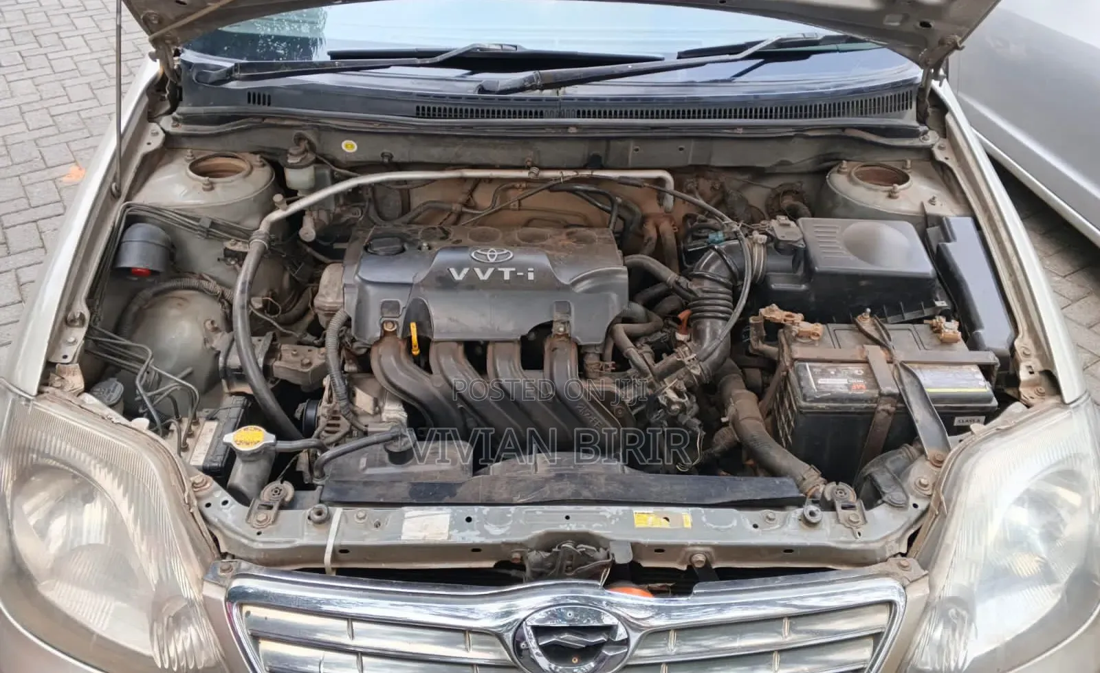 Toyota Corolla Fielder 2002 Silver