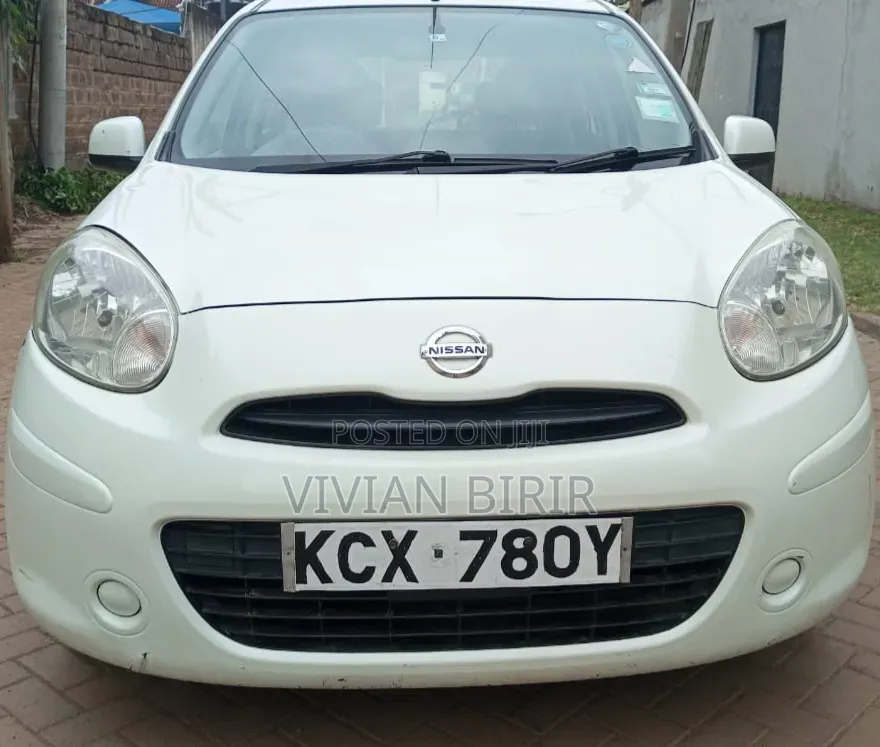 Nissan March 2012 White