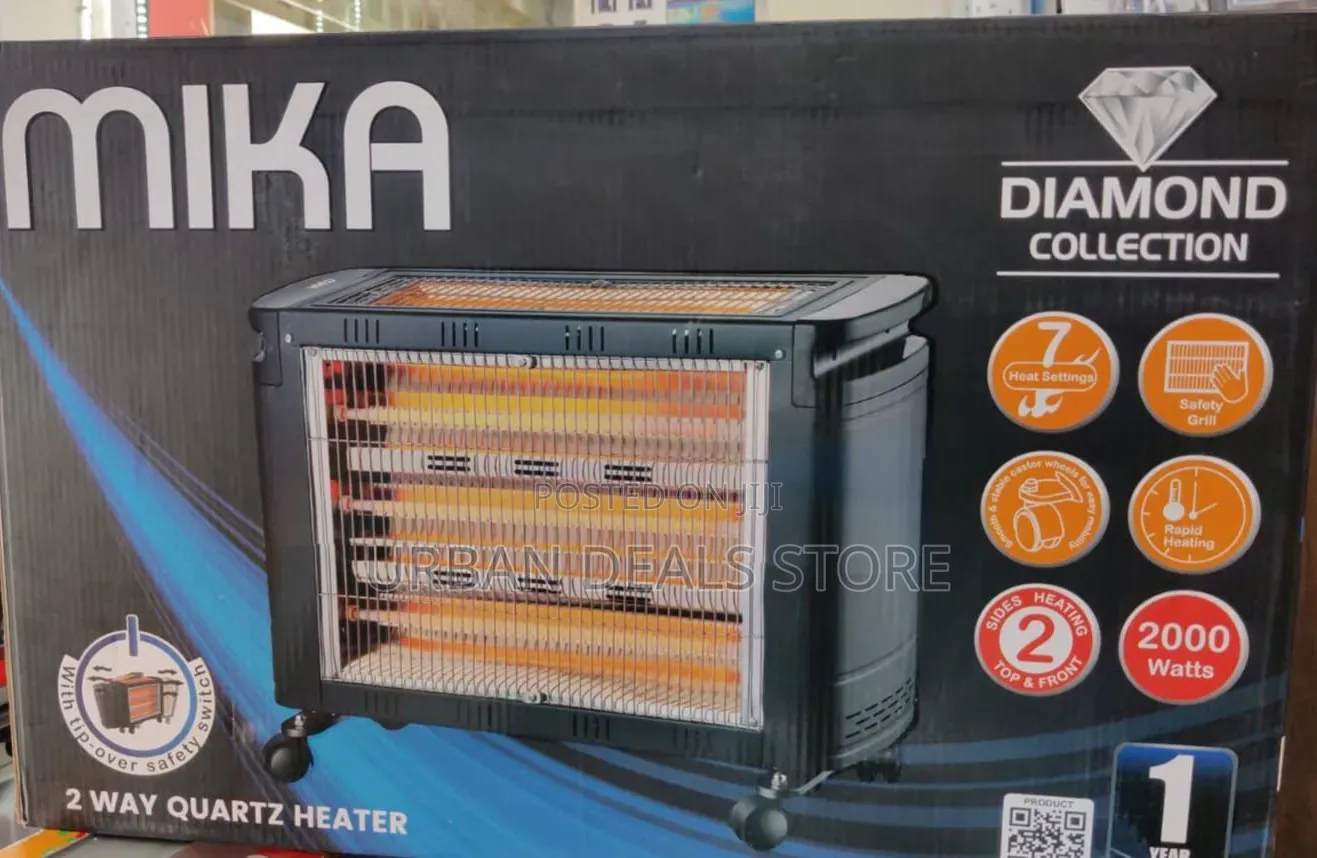 Mika MH302 2-Way Quartz Heater.