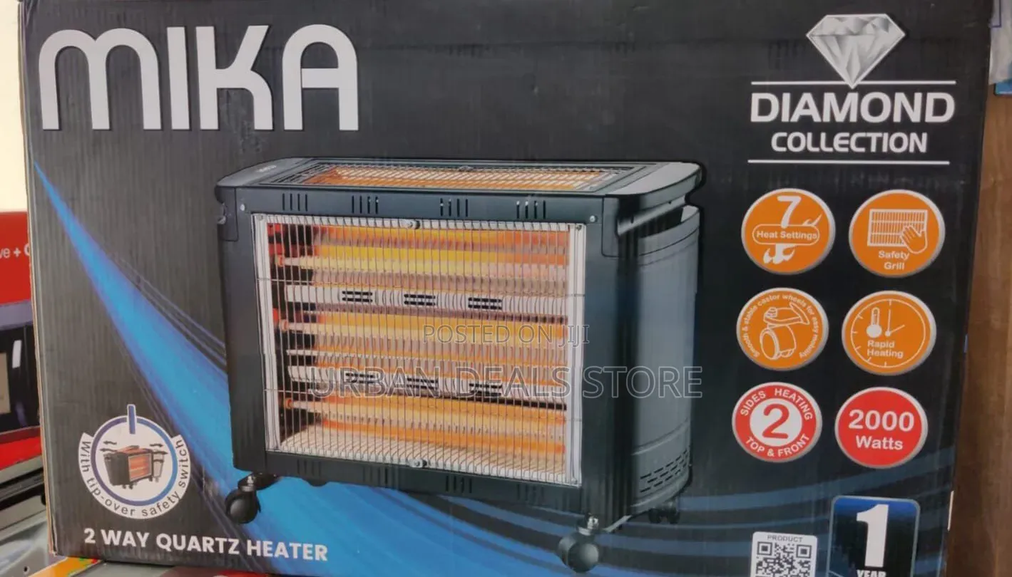 Mika MH302 2-Way Quartz Heater.
