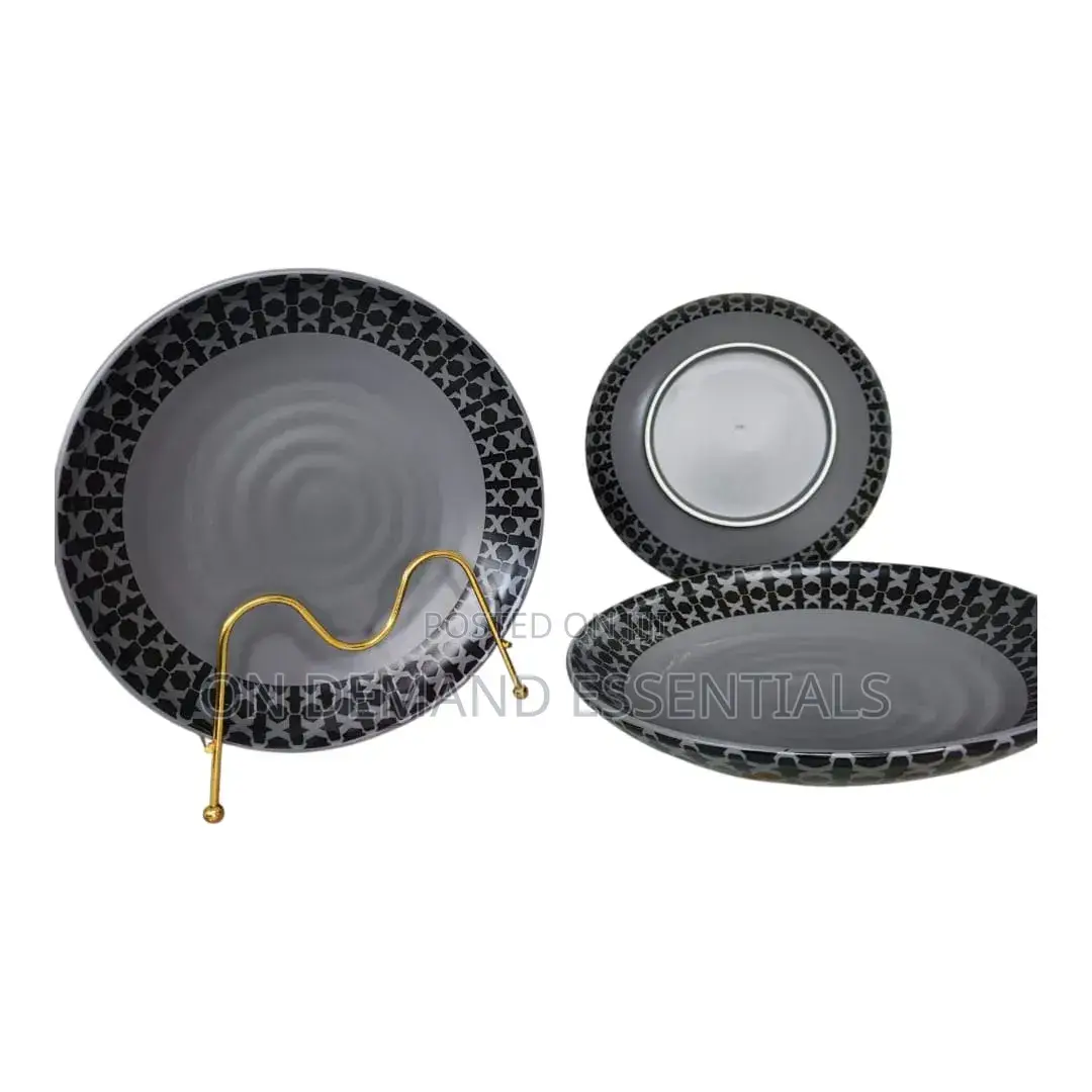 9" *9" * 4cm
Soup Plate Ceramic 
Set of 6