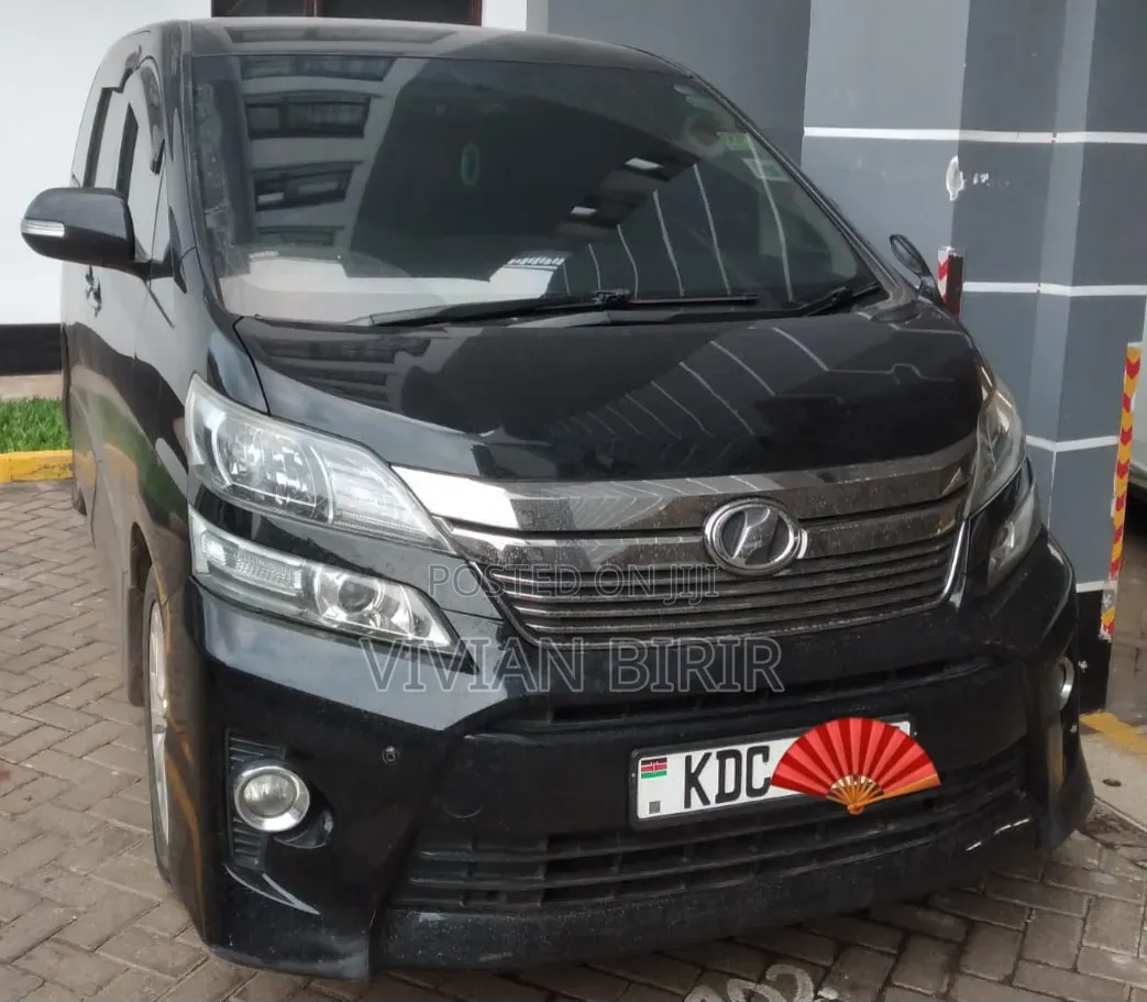 Toyota Vellfire 2014 Black