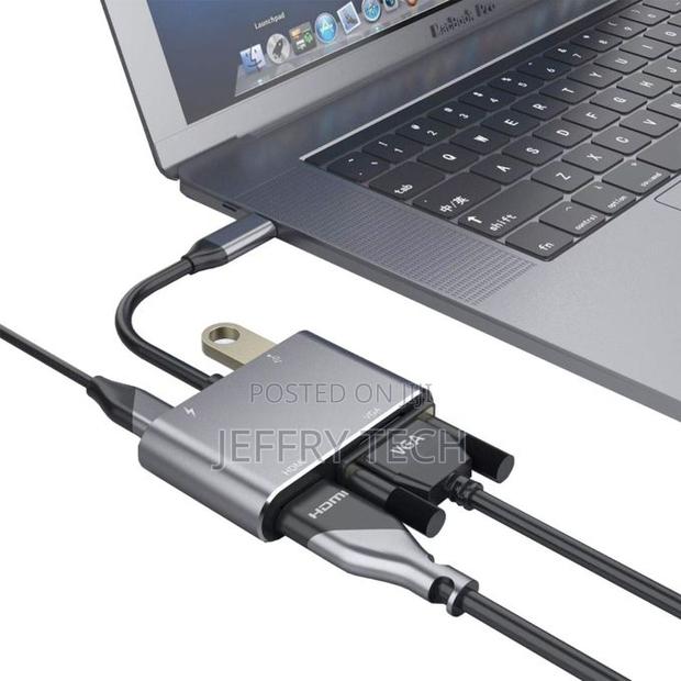 Type -C Hdmi Vga Converter USB 3.0 Adapter - thumbnail 2