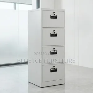 Executive 4 Drawer Lockable Office Cabinet