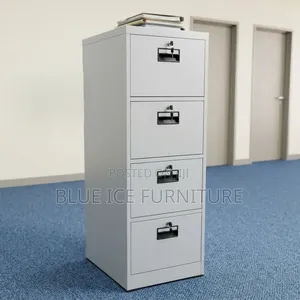 Executive 4 Drawer Lockable Office Cabinet