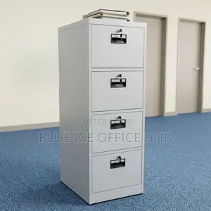 Executive 4 Drawer Lockable Office Cabinet