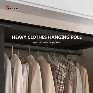 Elegant Heavy Duty Metallic Wardrobe