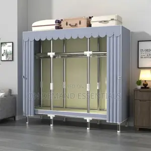 Heavy Duty Metallic Portable Wardrobe