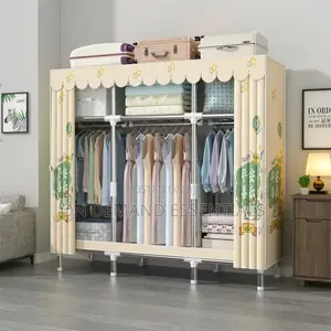 Heavy Duty Metallic Portable Wardrobe