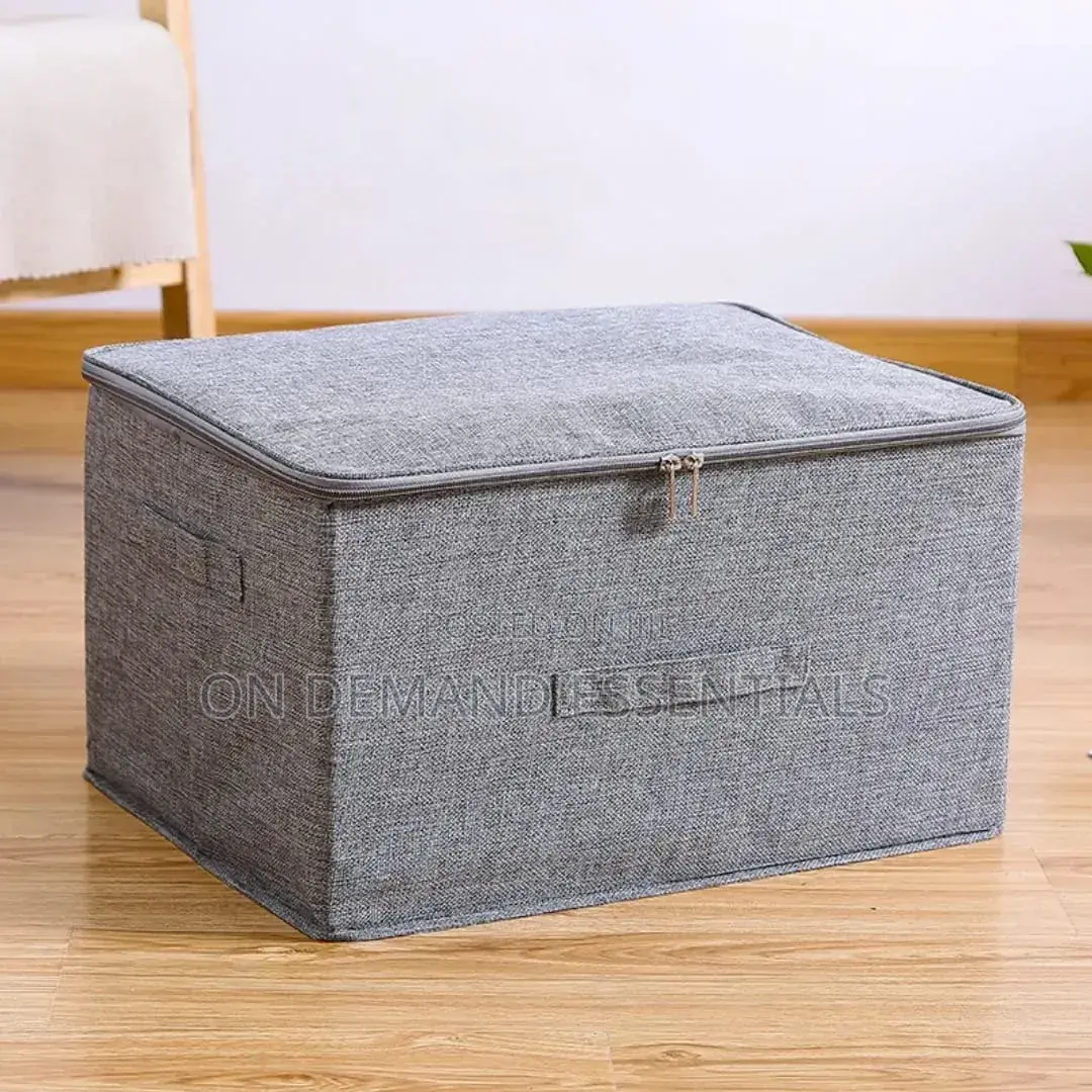 Large Capacity Collapsible Zipper Storage Box
