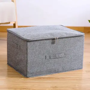 Large Capacity Collapsible Zipper Storage Box