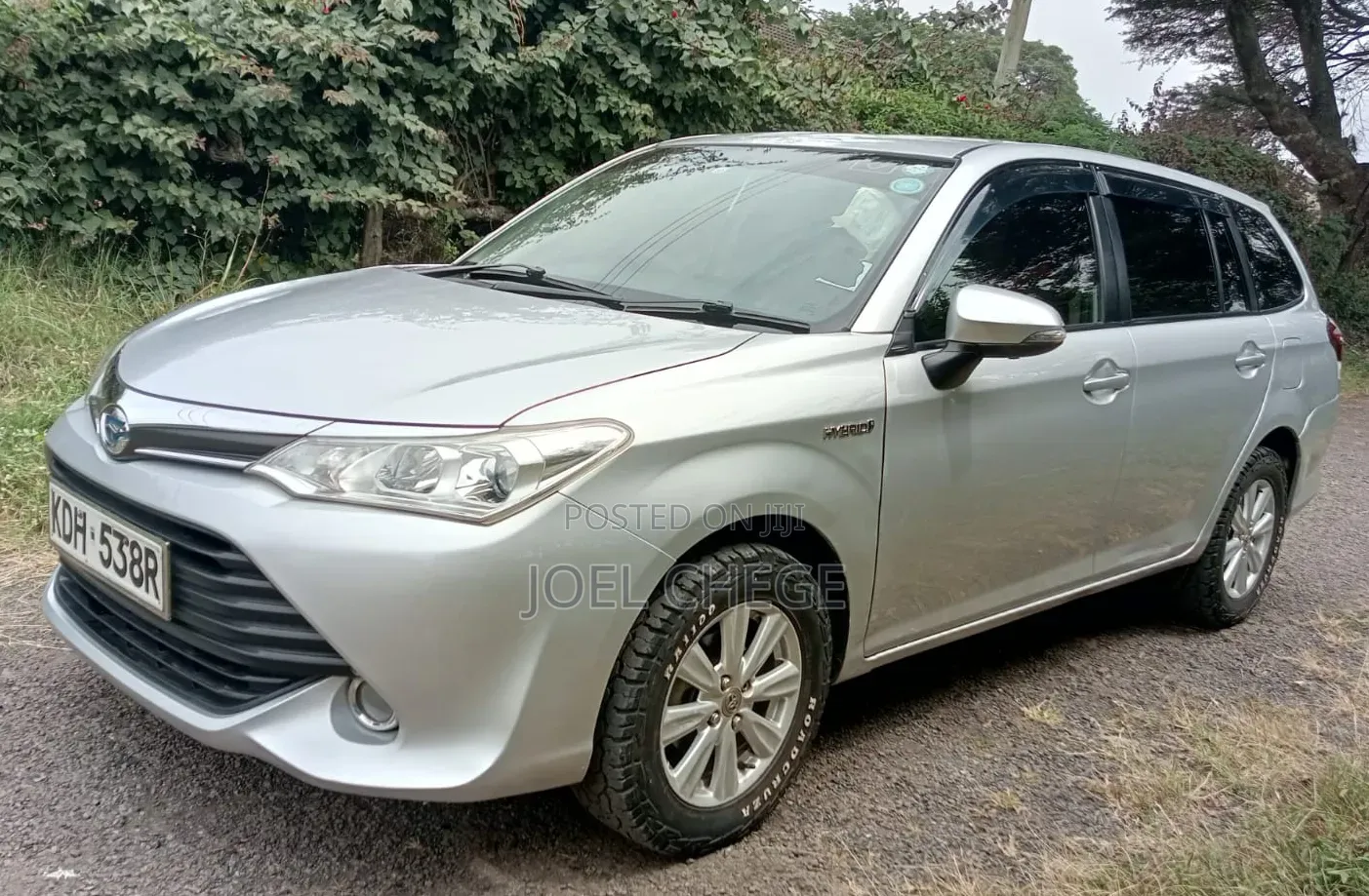 Toyota Corolla Fielder 2016 Silver
