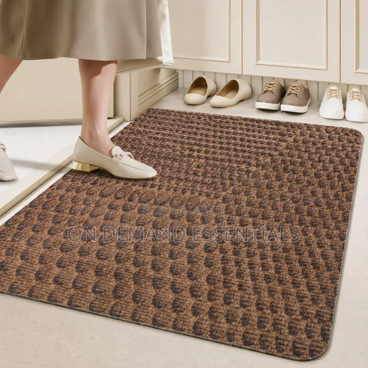 Elegant Swirl Design Entry Mat (50*80)